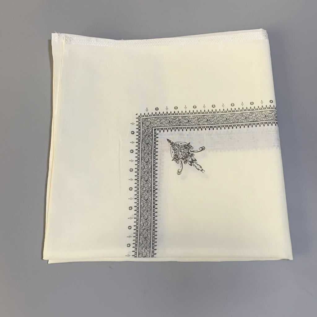 Printed square polyester scarf in six colour options measuring 138cm x 138cm