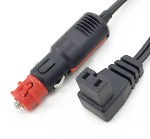 Car Refrigerator Cigarette Lighter Electrical Extension Cable 2.5m Pure Copper Gold Plating High Power 12V/24V Cord for Vehicle Fridge Cooler and Accessories