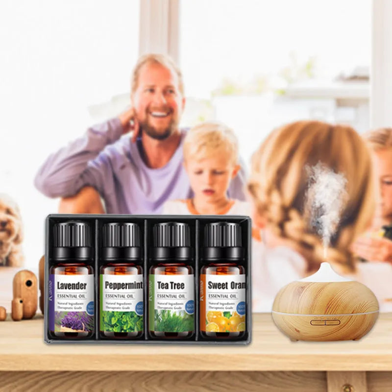 4 sticks essential oil set with lavender and chamomile for massage and aromatherapy, available in 4 pack