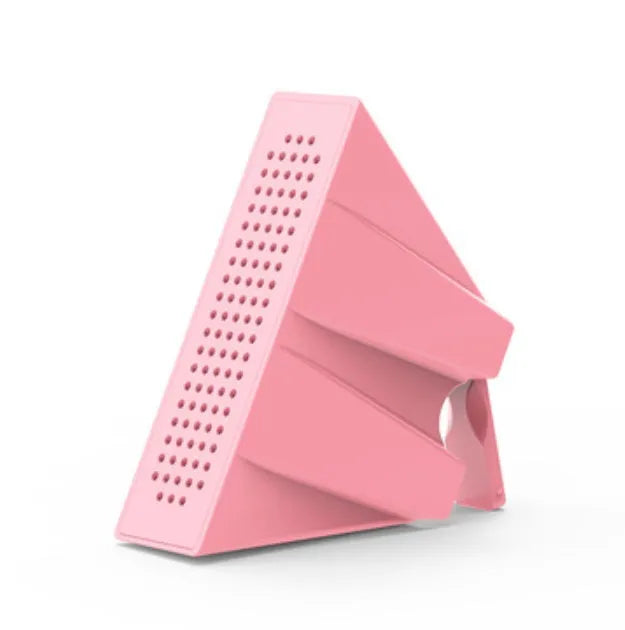 ABS mobile phone amplifier bracket for Apple iPhone in black, blue, pink or white colours