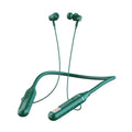 Wireless Bluetooth sports headphones with power display card in black, red, purple, or green colour options