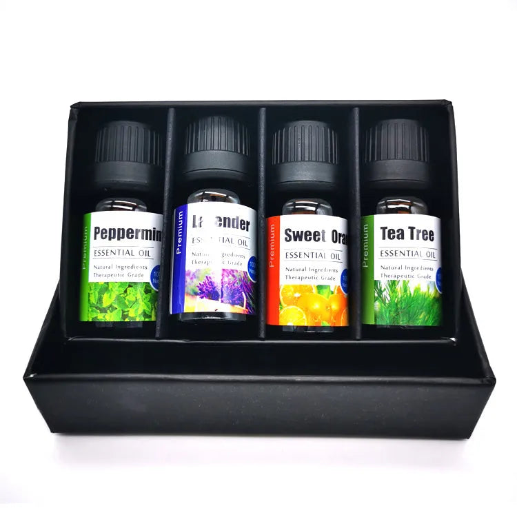4 sticks essential oil set with lavender and chamomile for massage and aromatherapy, available in 4 pack