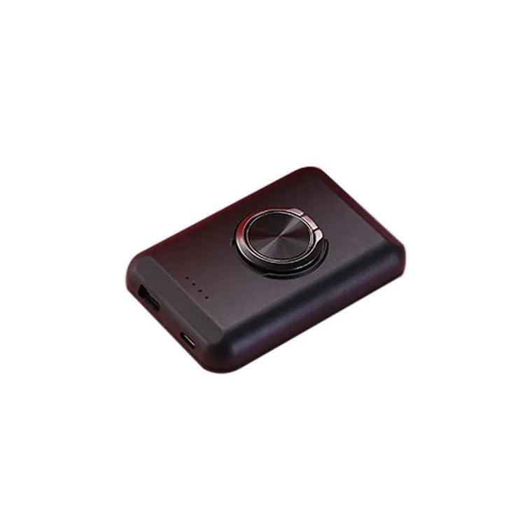 Ultra-thin 12.5mm magnetic clip power bank with 5000mAh battery for iPhone charging