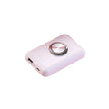Ultra-thin 12.5mm magnetic clip power bank with 5000mAh battery for iPhone charging