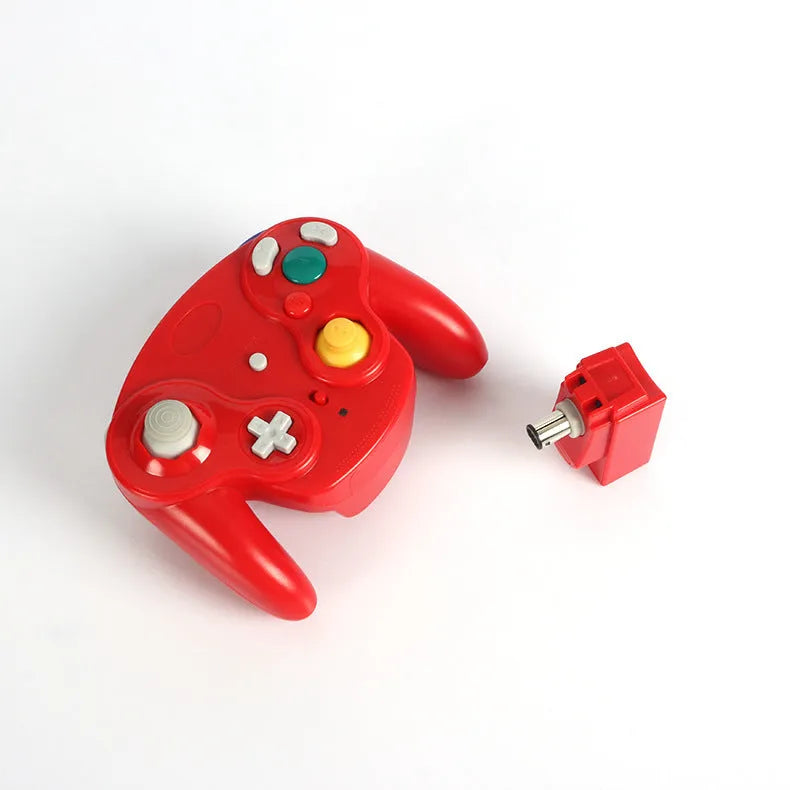 NGC 2.4GHz wireless game controller for Wii and Nintendo GameCube in multiple colour options