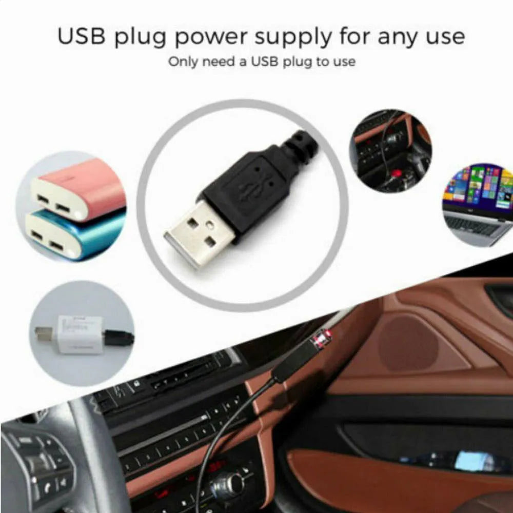 3W LED car ceiling starlight with voice control, breathing effect, 12V USB-Starlight, green purple red options