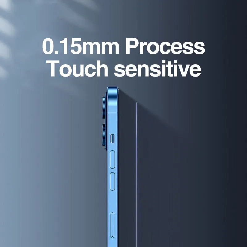 Tempered glass screen protector 4 pack compatible with iPhone models front film scratch-resistant explosion-proof