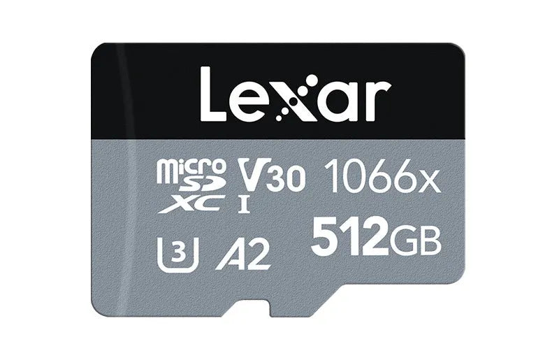 Lexar 1066x A2 U3 V30 microSD memory card for 4K video and drone use
