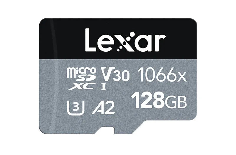 Lexar 1066x A2 U3 V30 microSD memory card for 4K video and drone use