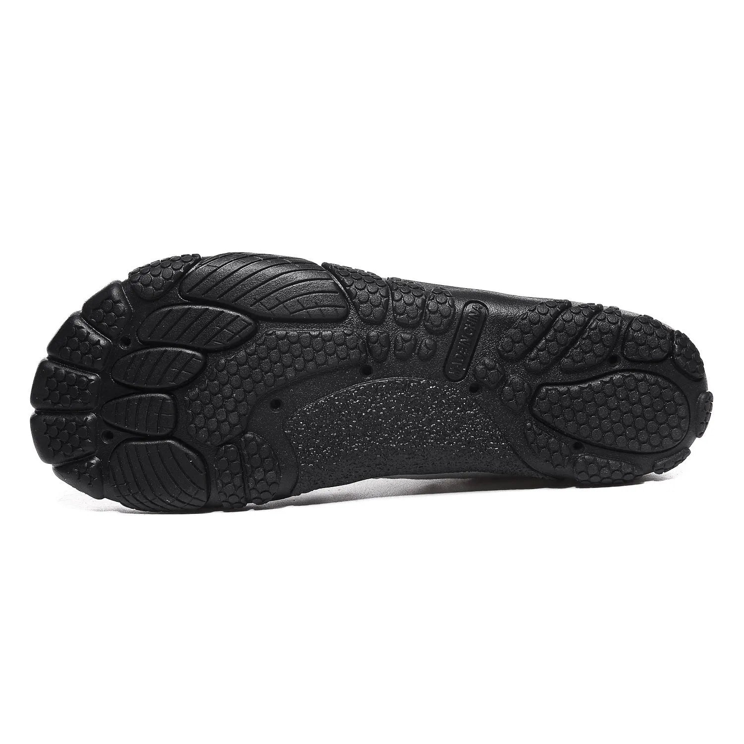 Low-top elastic band water shoes in multiple colours with mesh upper and rubber sole