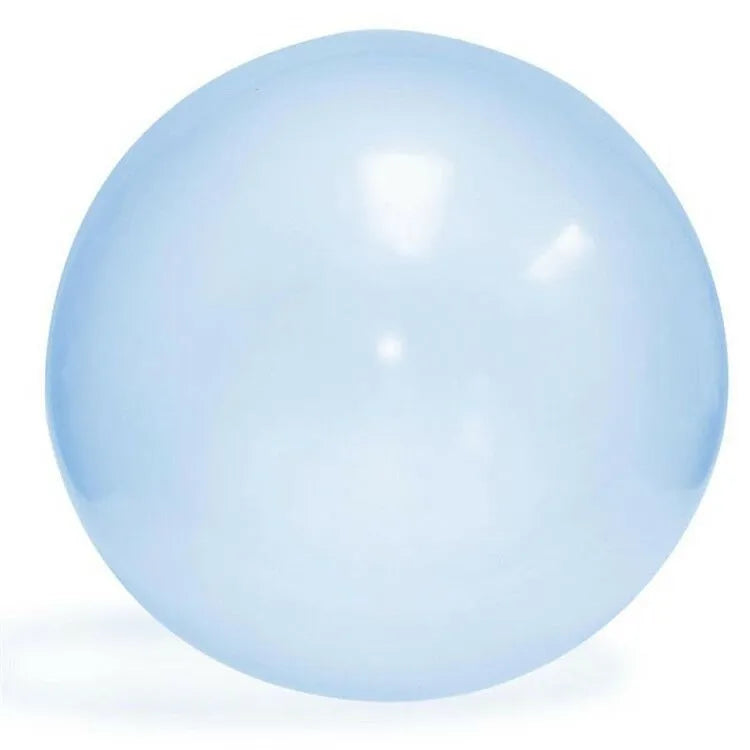 Inflatable TPR bouncy ball in pink, yellow, green, and blue colours with size options from 40 cm to 120 cm diameter