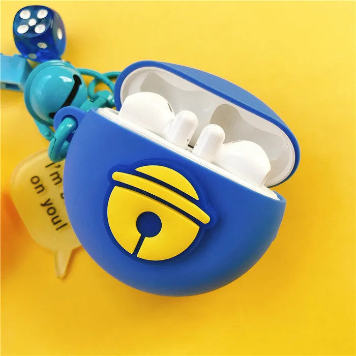 Silicone protective case for Huawei FreeBuds 3 wireless Bluetooth headset in blue colour