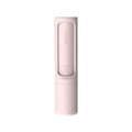 Reusable pet hair remover brush in white, green or pink with dustbin, 4.3 x 4.3 x 18.3 cm, for cat and dog fur on fabric