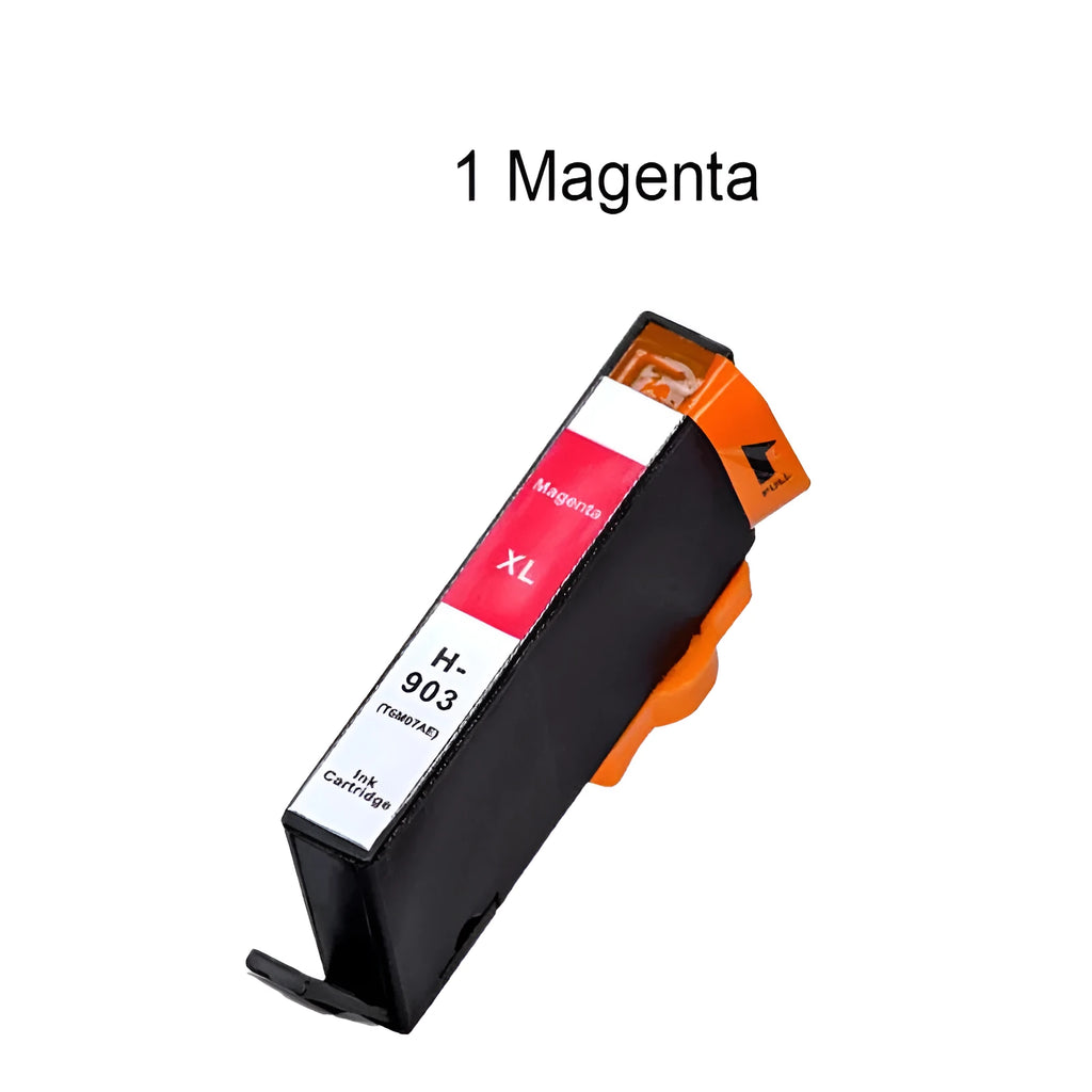 HTL 903XL compatible ink cartridges for HP Officejet Pro – black, cyan, magenta, yellow set in vacuum packaging
