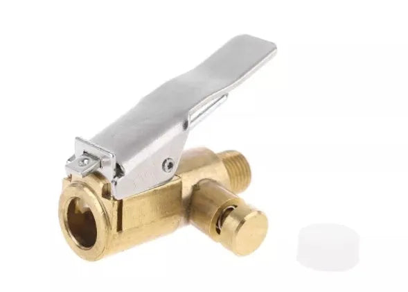 Golden air pump quick-connect chuck with external thread for tyre inflation