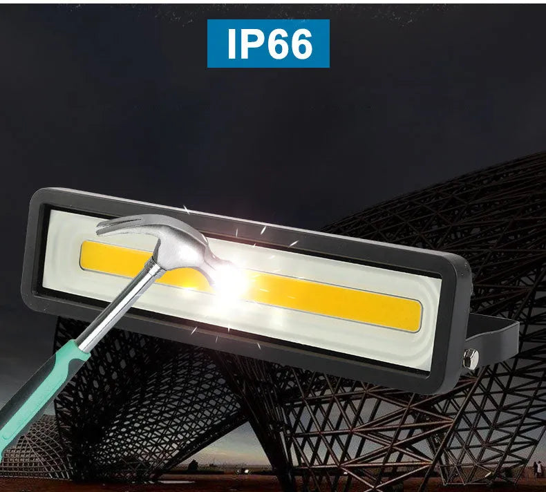 50W IP65 LED flood light outdoor waterproof super bright floodlight black white