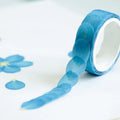 Clover and paper decorative tape roll with dimensional 5mm thickness in blue, pink, mixed, and violet colour options