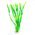 Plastic aquarium simulation water plants in green, purple, and pink colours for fish tank landscaping with 50-pack quantity