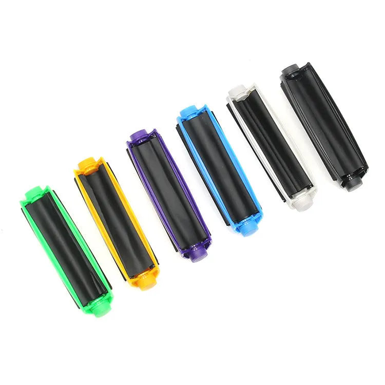 Manual plastic cone cigarette maker for 110mm cigarettes in multiple colours