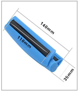 Manual plastic cone cigarette maker for 110mm cigarettes in multiple colours