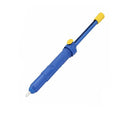 GS-107 manual solder sucker desoldering tool in blue, gold, or silver colour with 330mm length.