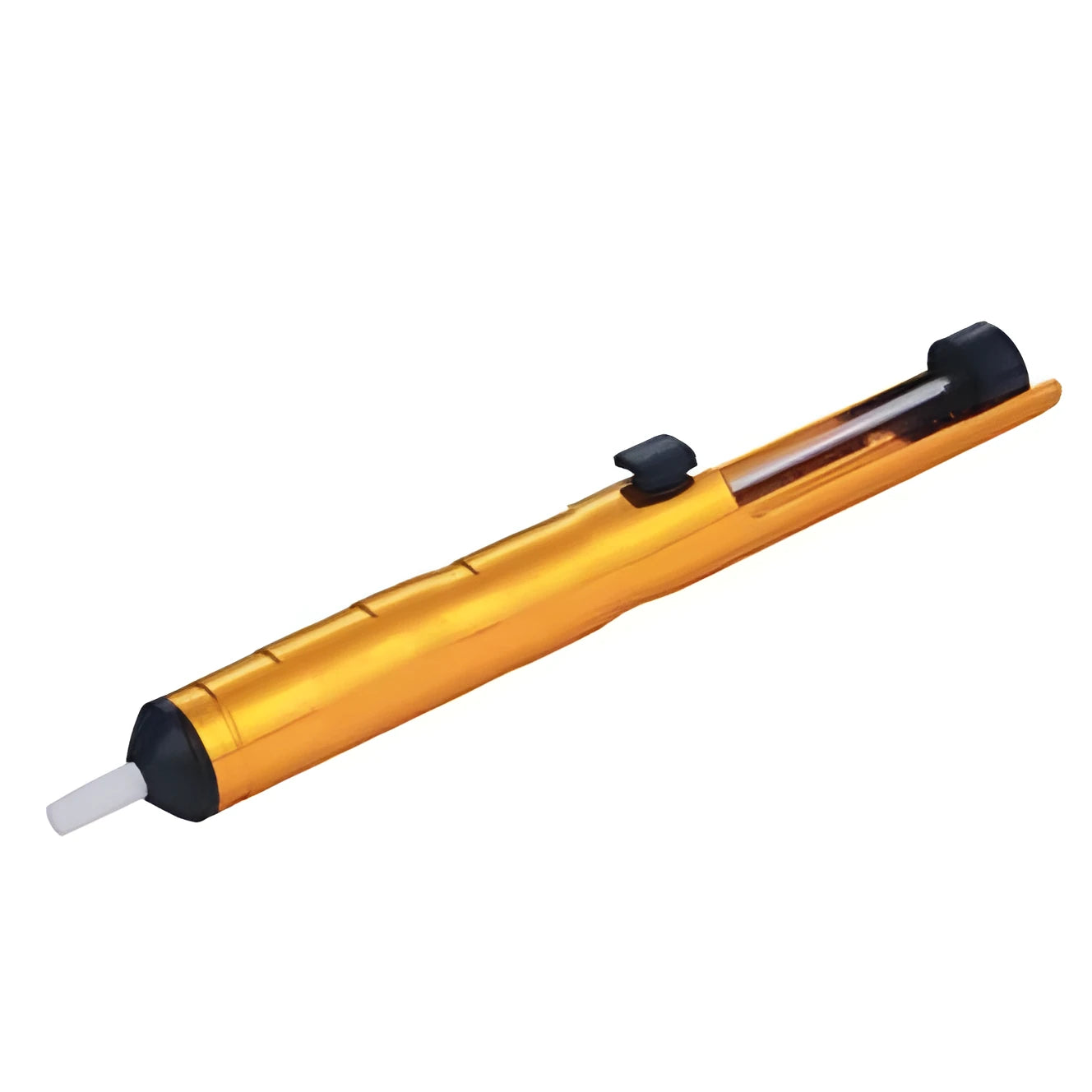 GS-107 manual solder sucker desoldering tool in blue, gold, or silver colour with 330mm length.