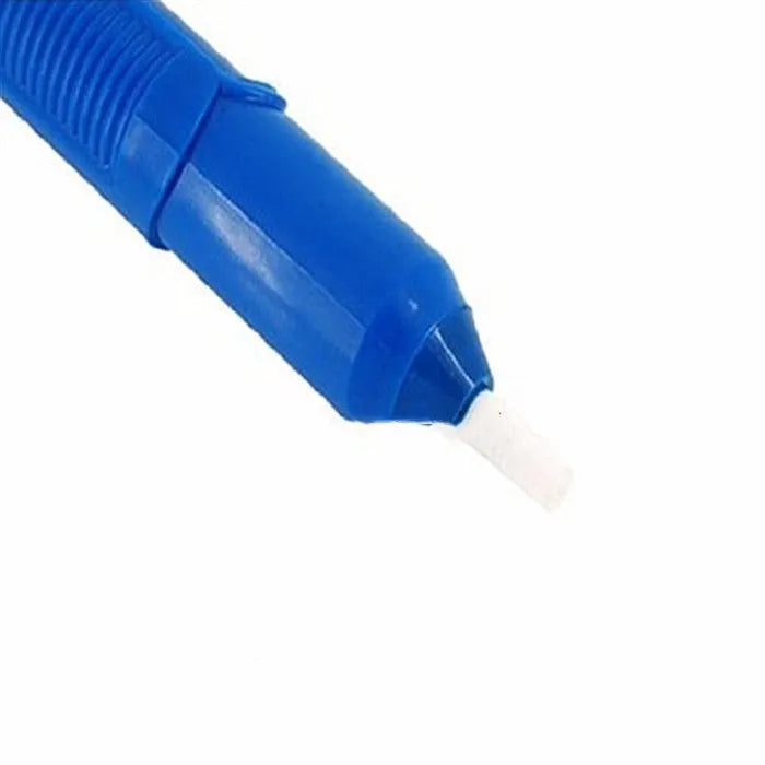 GS-107 manual solder sucker desoldering tool in blue, gold, or silver colour with 330mm length.