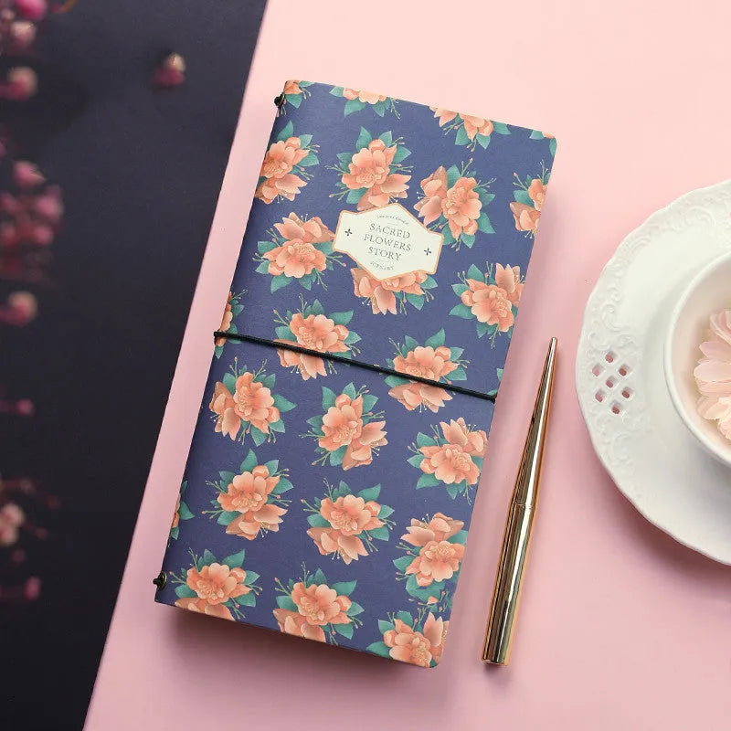 TN hand book simple soft cover diary notebook shown in one of five available colours.