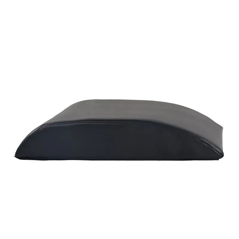 Portable sit-up pad ab mat core trainer black colour 37x30x7cm with MDF board and PVC surface