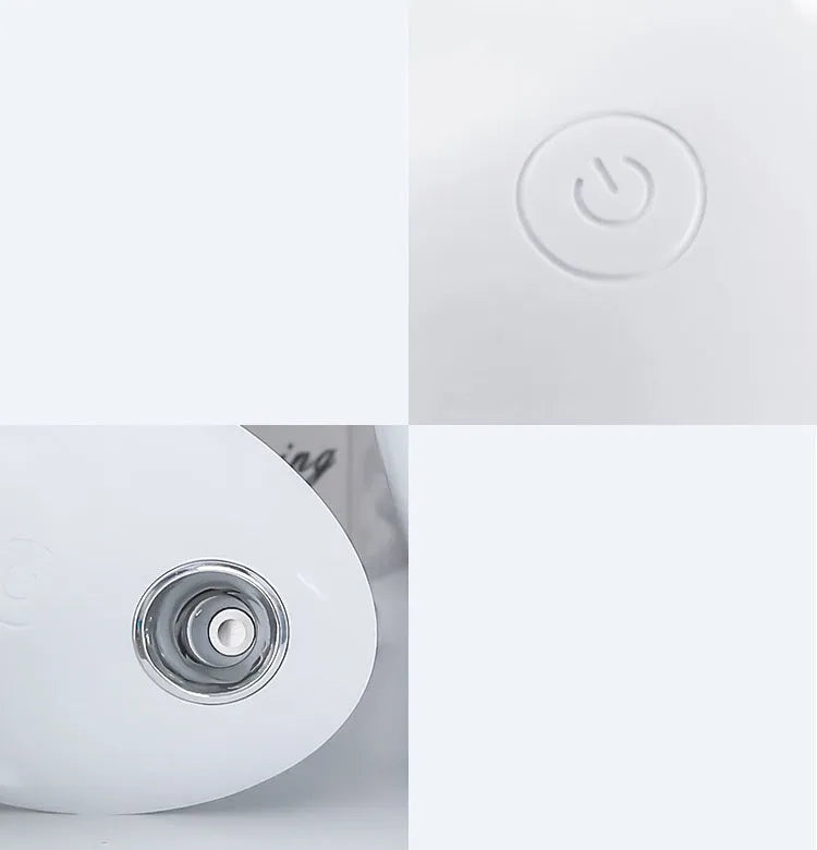 White round USB aromatherapy spray humidifier with 800ml water tank
