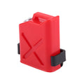 Red plastic simulation fuel tank accessory for TRAXXAS TRX-4 RC climbing car