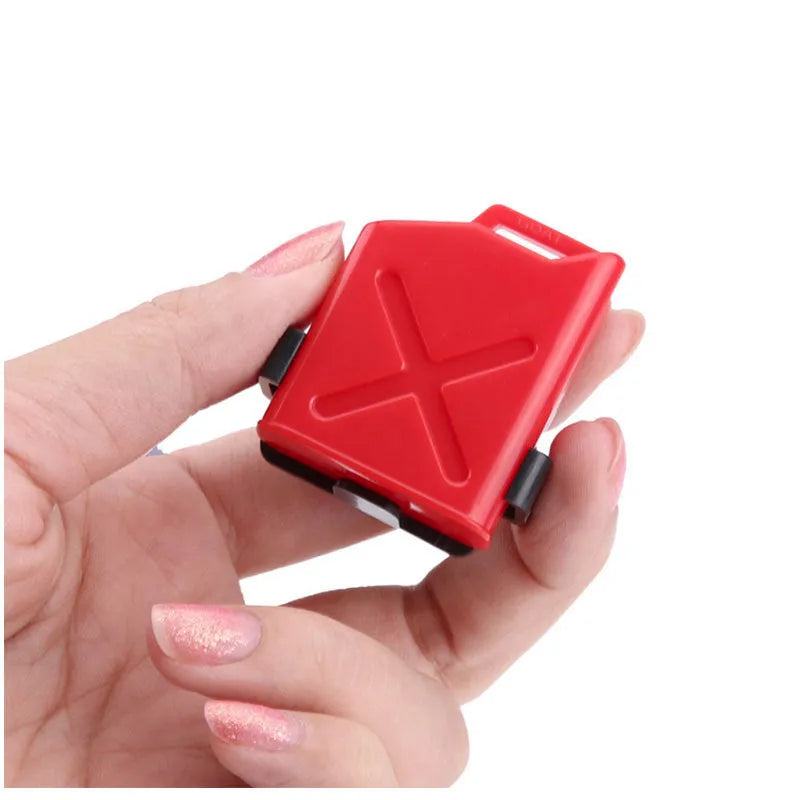 Red plastic simulation fuel tank accessory for TRAXXAS TRX-4 RC climbing car