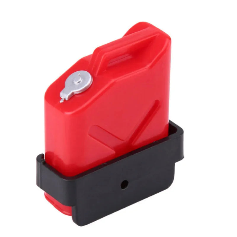 Red plastic simulation fuel tank accessory for TRAXXAS TRX-4 RC climbing car