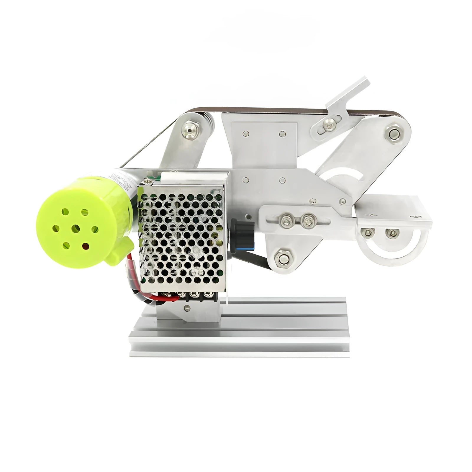 895 model multifunctional belt machine with speed control and fixed-angle grinding feature