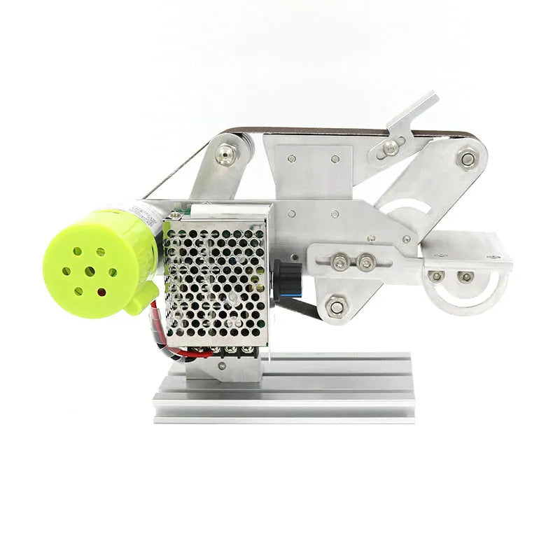 895 model multifunctional belt machine with speed control and fixed-angle grinding feature