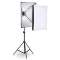LIBEN photography lighting kit with tripod, soft light cloth, and reflective backdrop for smartphone studio shooting