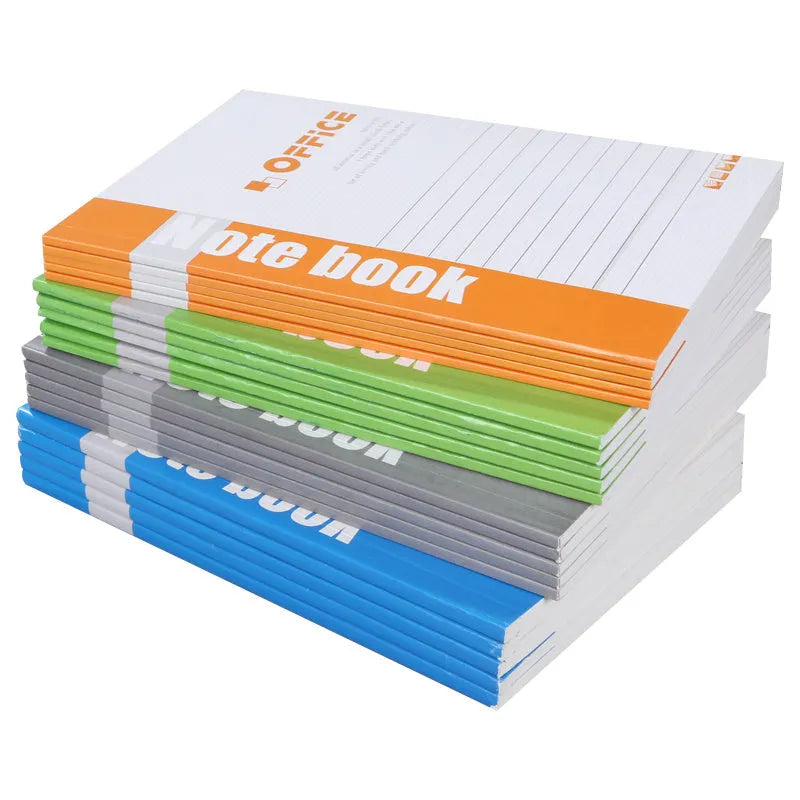 Striped business notepad in Japanese Korean style with wholesale pack options