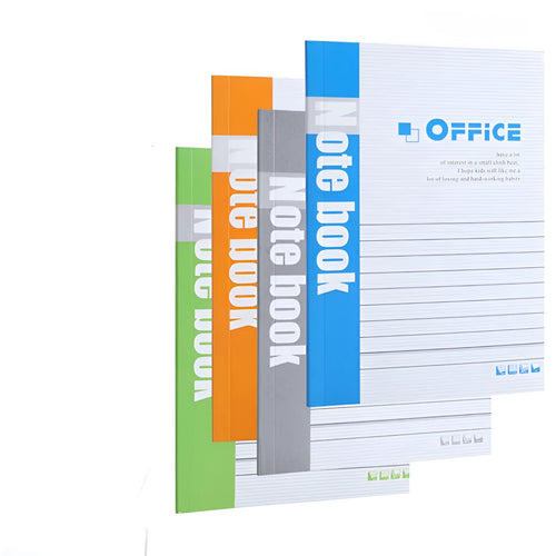 Striped business notepad in Japanese Korean style with wholesale pack options