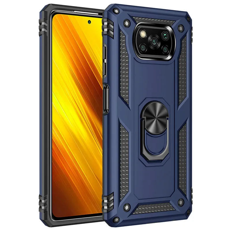 Sergeant anti-fall armour protective case for Xiaomi POCO X3 NFC smartphone in multiple colours