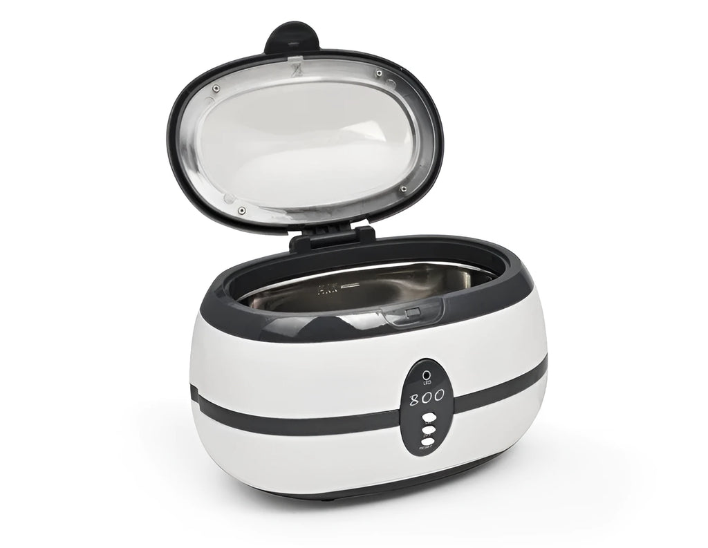 GTSONIC commercial ultrasonic glasses and jewellery washing machine with 35W frequency and compact design