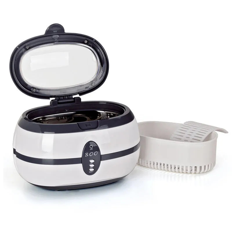 GTSONIC commercial ultrasonic glasses and jewellery washing machine with 35W frequency and compact design