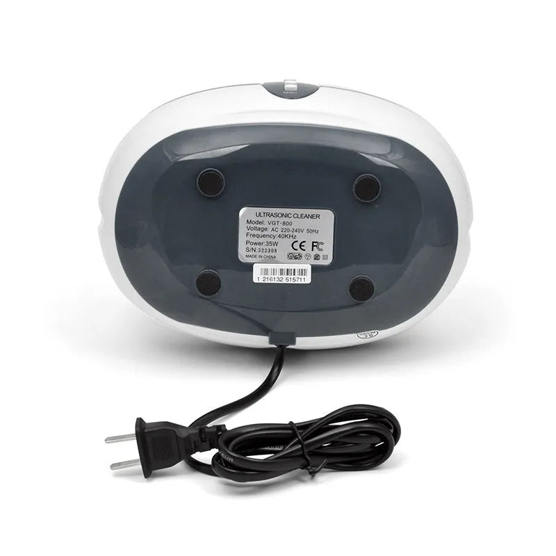 GTSONIC commercial ultrasonic glasses and jewellery washing machine with 35W frequency and compact design