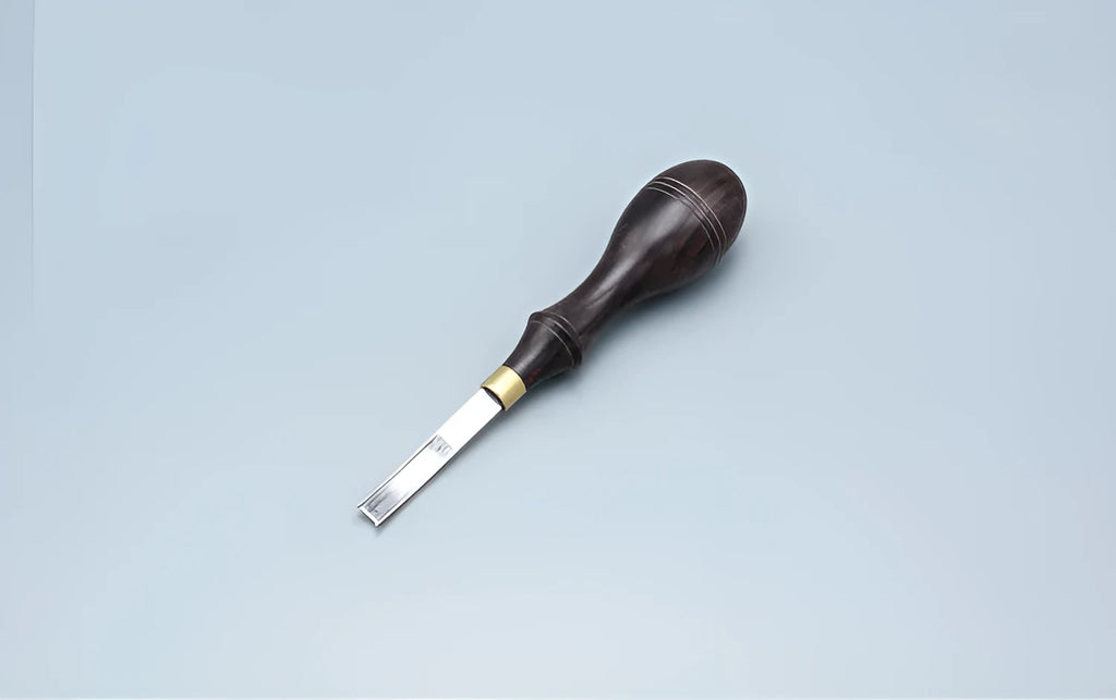 Leather wide shovel edge thinning knife for professional barber texturising