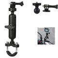 MOTOWOLF motorcycle driving recorder bracket base, aluminium alloy, 360 degree rotation, mirror or handlebar mount