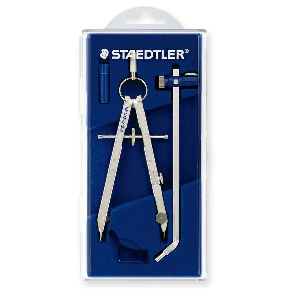 STAEDTLER 551 01 steel precision car compass telescopic rod drawing instrument