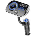 Black car MP3 Bluetooth player BC49AQ with Bluetooth 5.0, FM transmitter, USB and TF card support