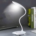 Stall LED night light with touch switch, plastic shade, mixed colour USB cable