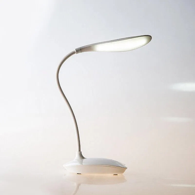 Stall LED night light with touch switch, plastic shade, mixed colour USB cable