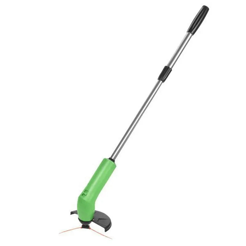 Mini cordless electric lawn mower weed trimmer for garden orchard weeding plastic 37x60mm 0.5kg