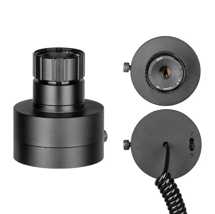 Digital night vision goggles with 5 inch LCD display and adjustable 35-45mm objective lens